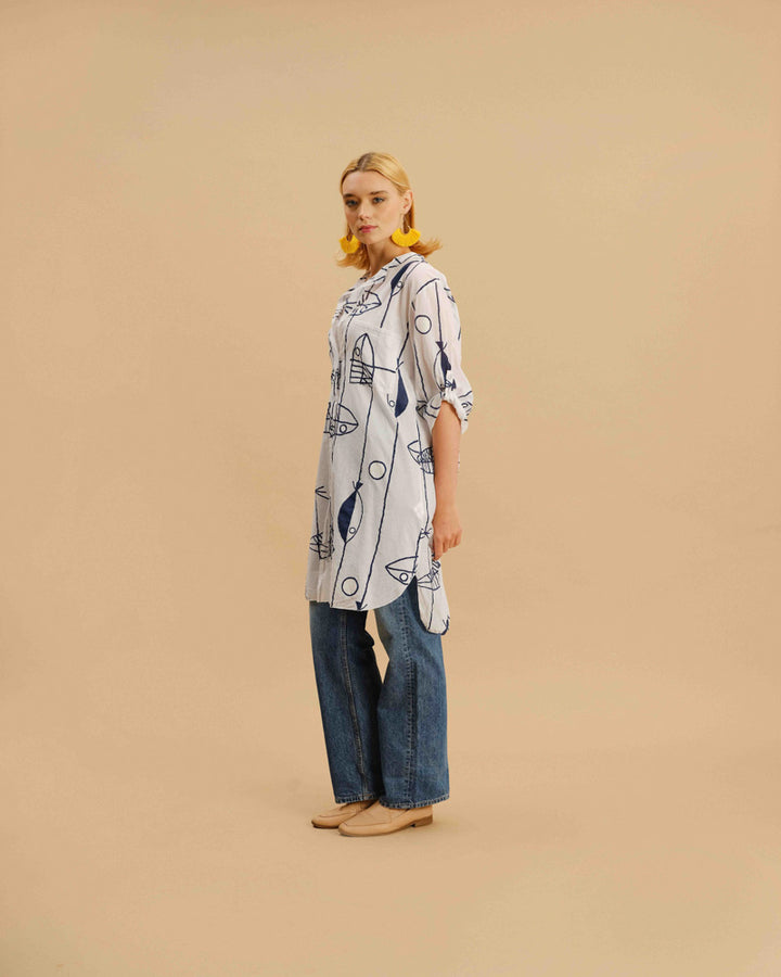 Long Sleeve Cover-Up Shirt