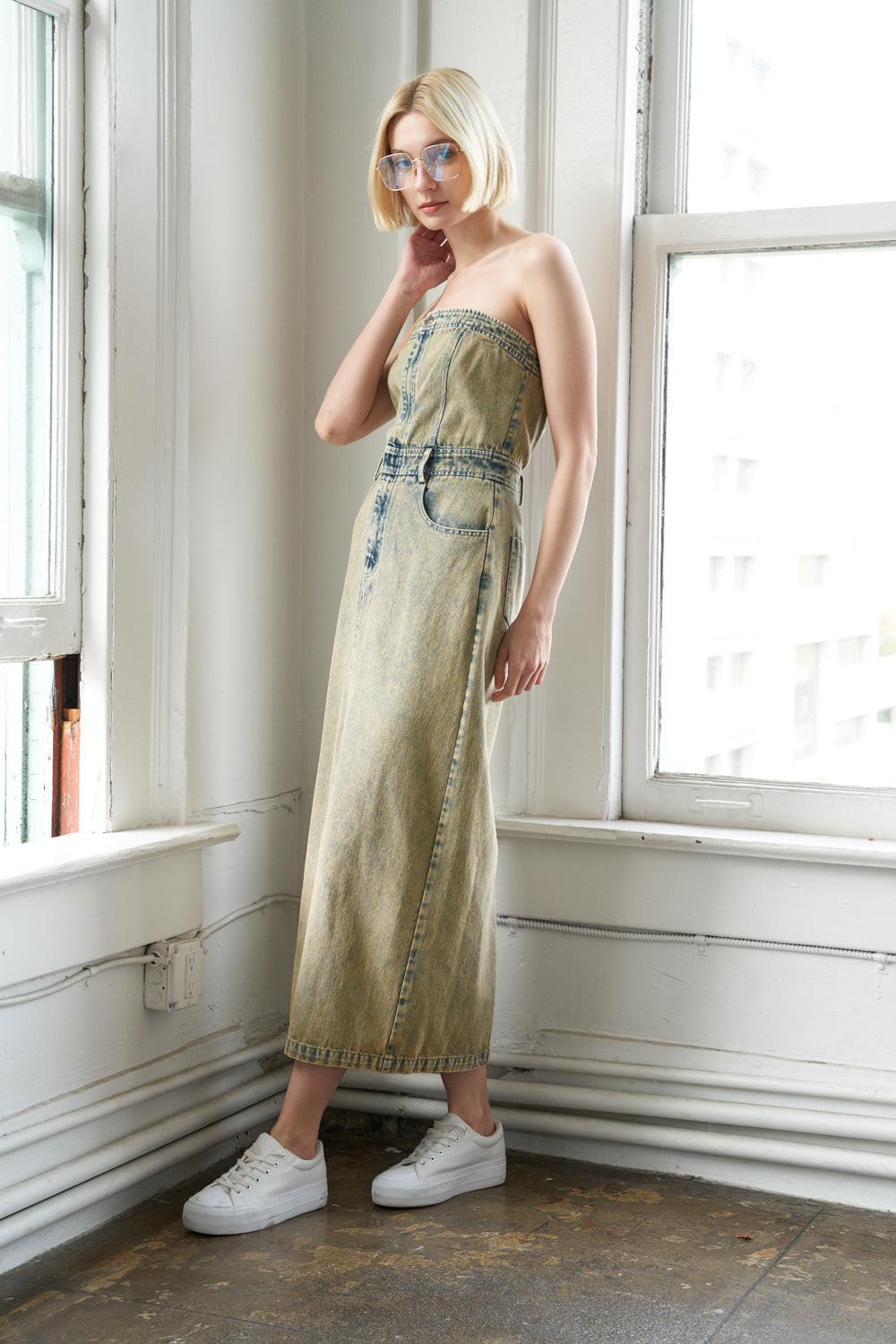 Unbeatable Memories Midi Dress from KADOU Boutique