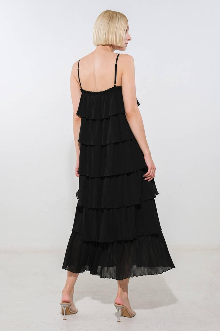 American Cowgirl Woven Midi Dress from KADOU Boutique