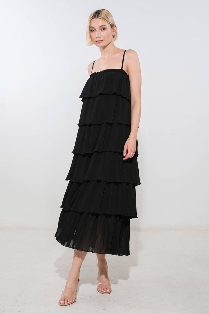 American Cowgirl Woven Midi Dress from KADOU Boutique