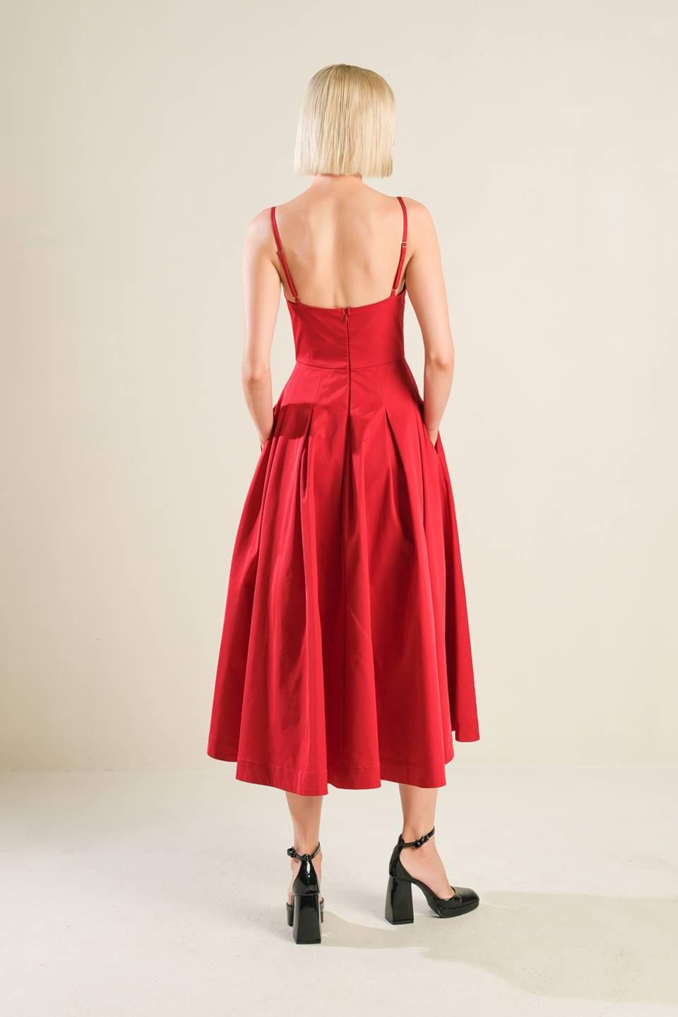 Dream Keeper Woven Midi Dress from KADOU Boutique