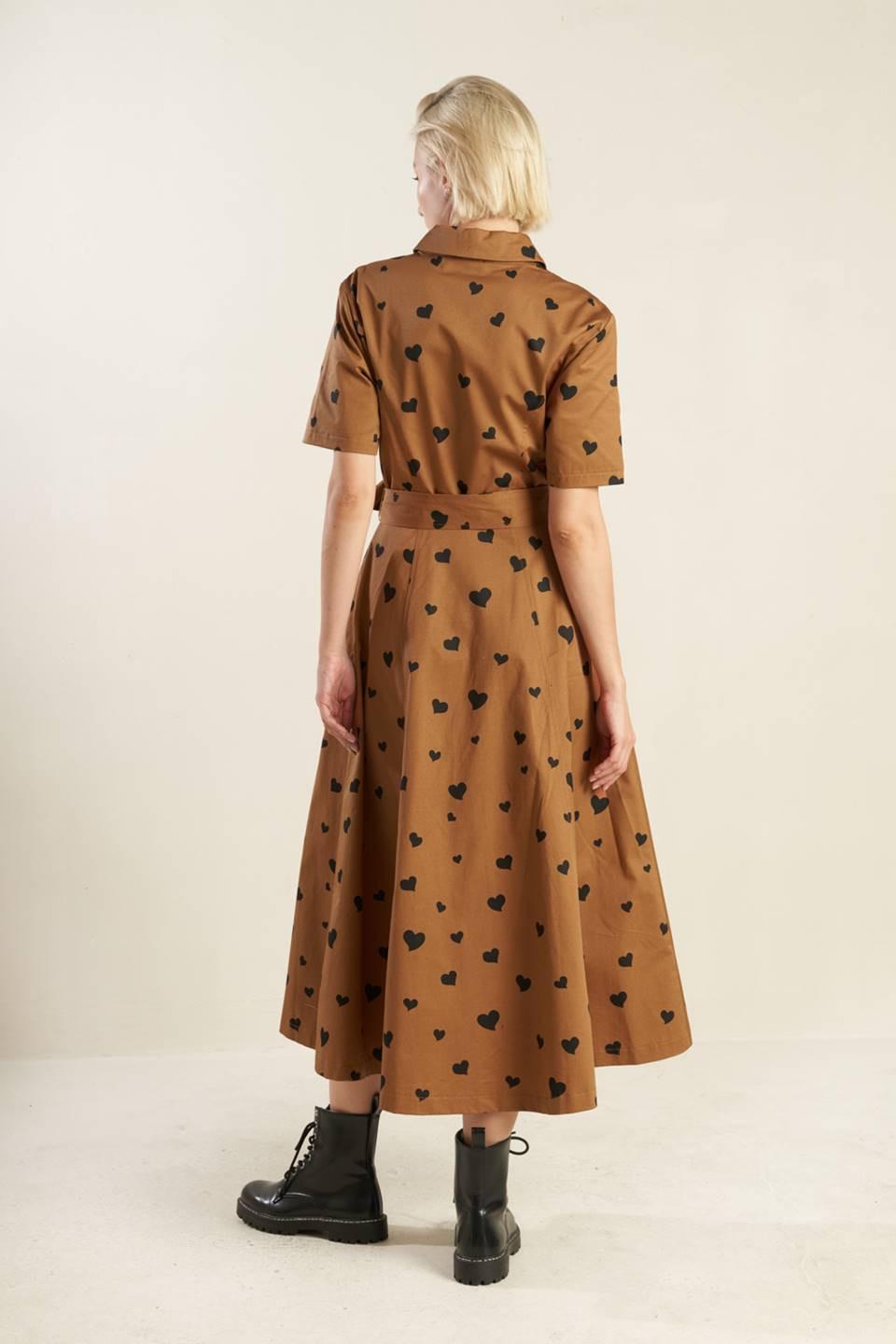 Ready to Go Woven Midi Dress from KADOU Boutique