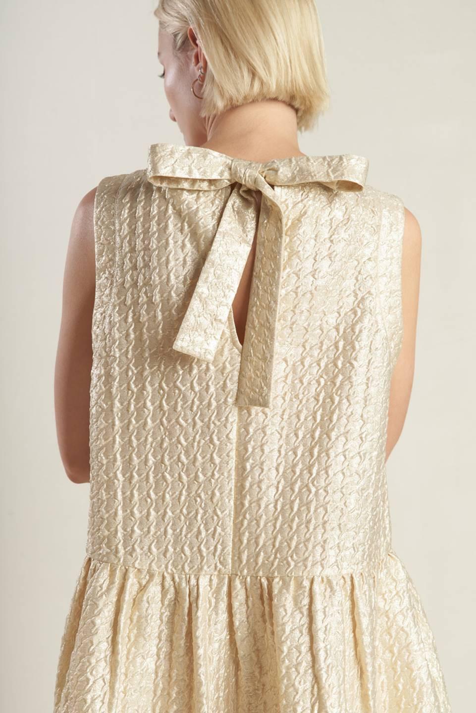 Horizon Hideaway Woven Mini Dress from KADOU Boutique