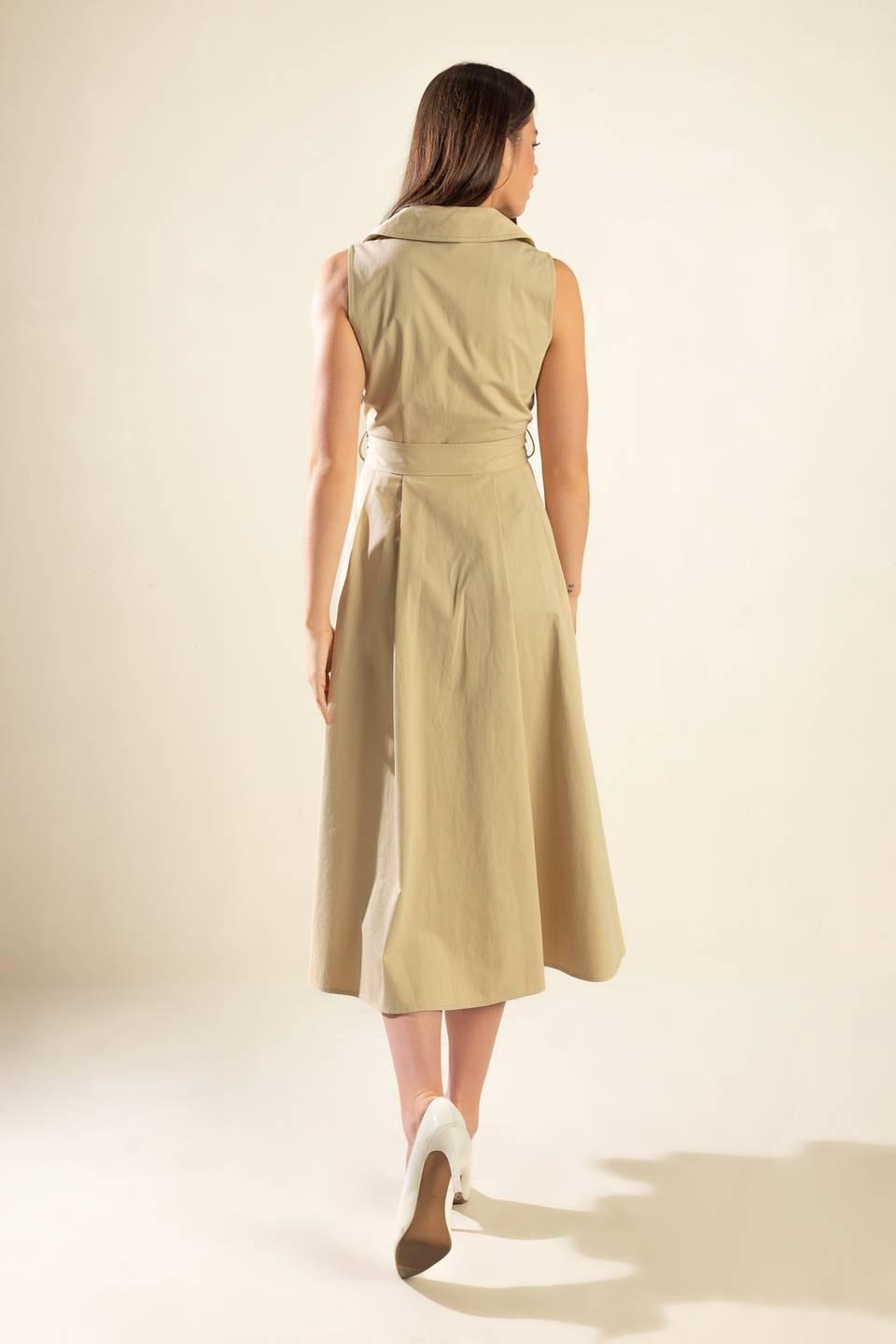 Ideal Approach Woven Midi Dress from KADOU Boutique