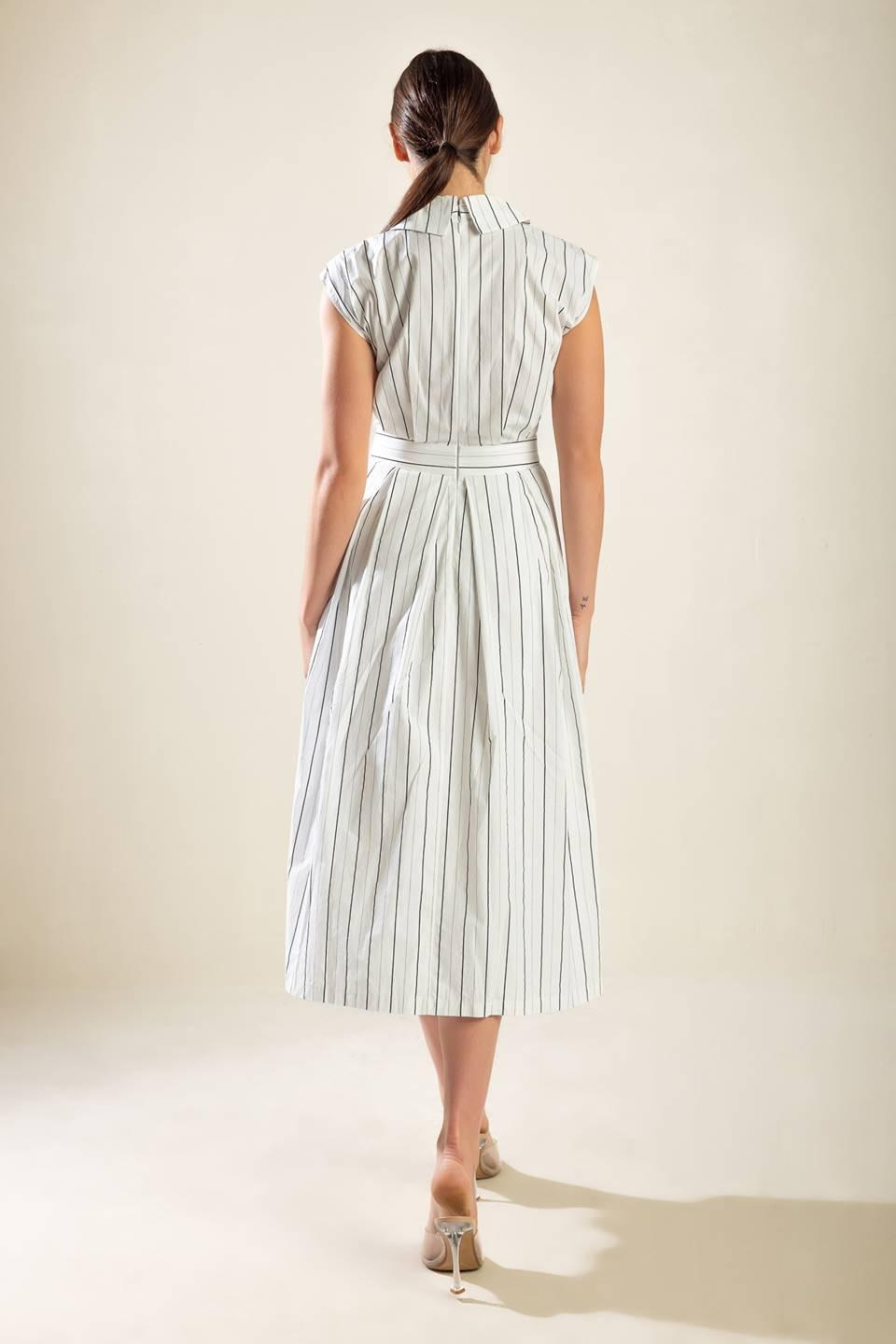 Incredibly Sensational Woven Midi Dress from KADOU Boutique