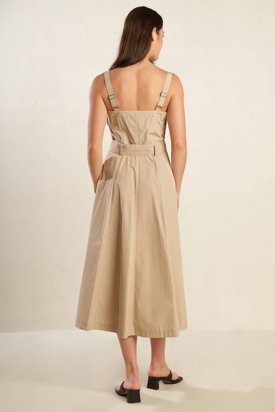 Margot Dream Woven Midi Dress from KADOU Boutique