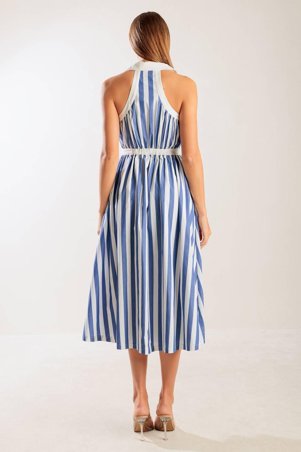 Wait for It Woven Midi Dress from KADOU Boutique