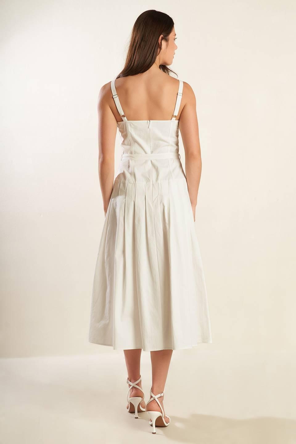 Shay Lantana Woven Midi Dress from KADOU Boutique