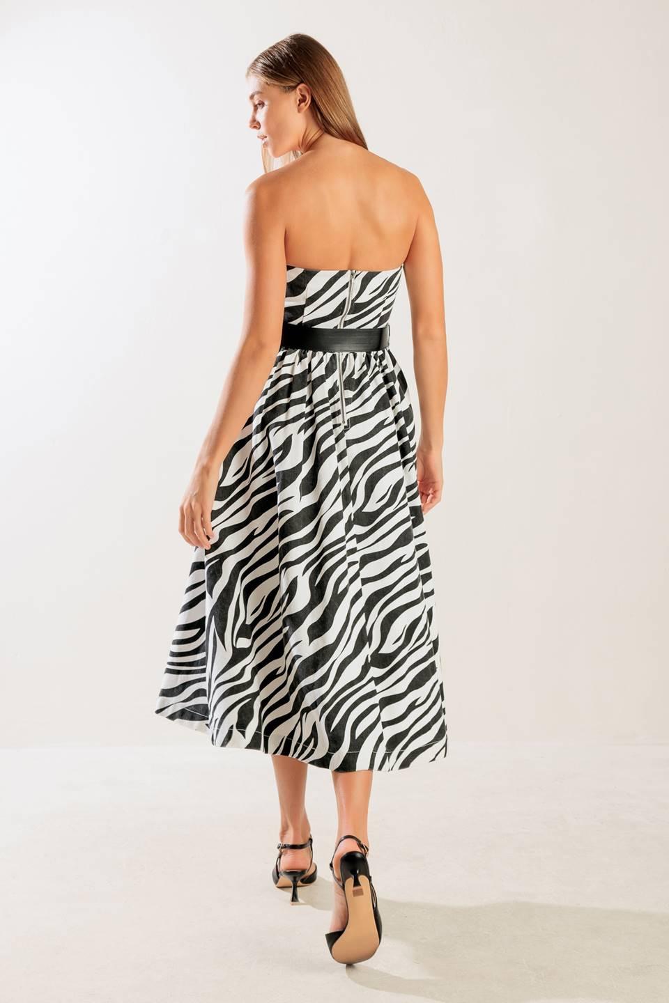 Not So Ordinary Woven Midi Dress from KADOU Boutique