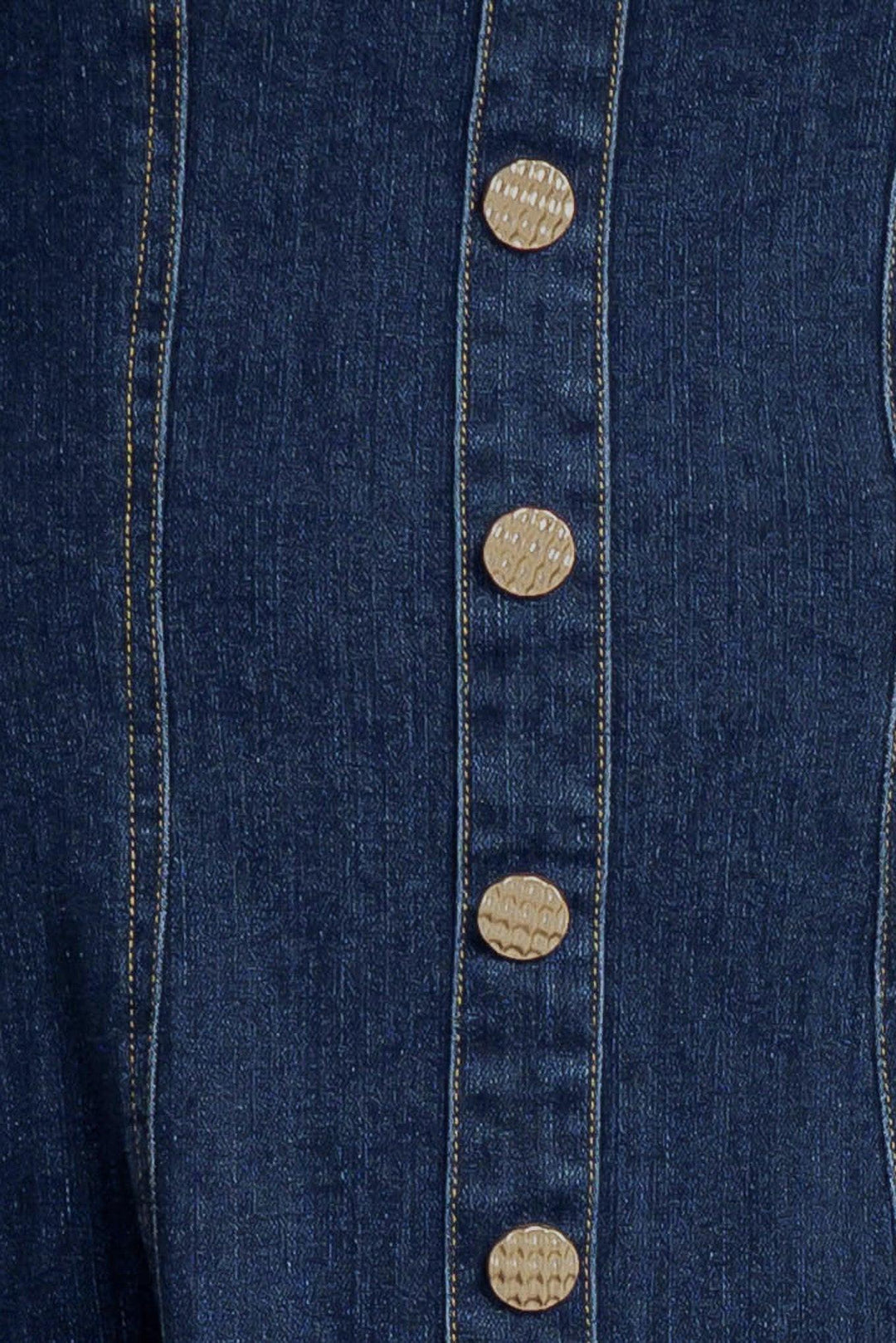 PUFF &amp; PLAY DENIM MINI DRESS