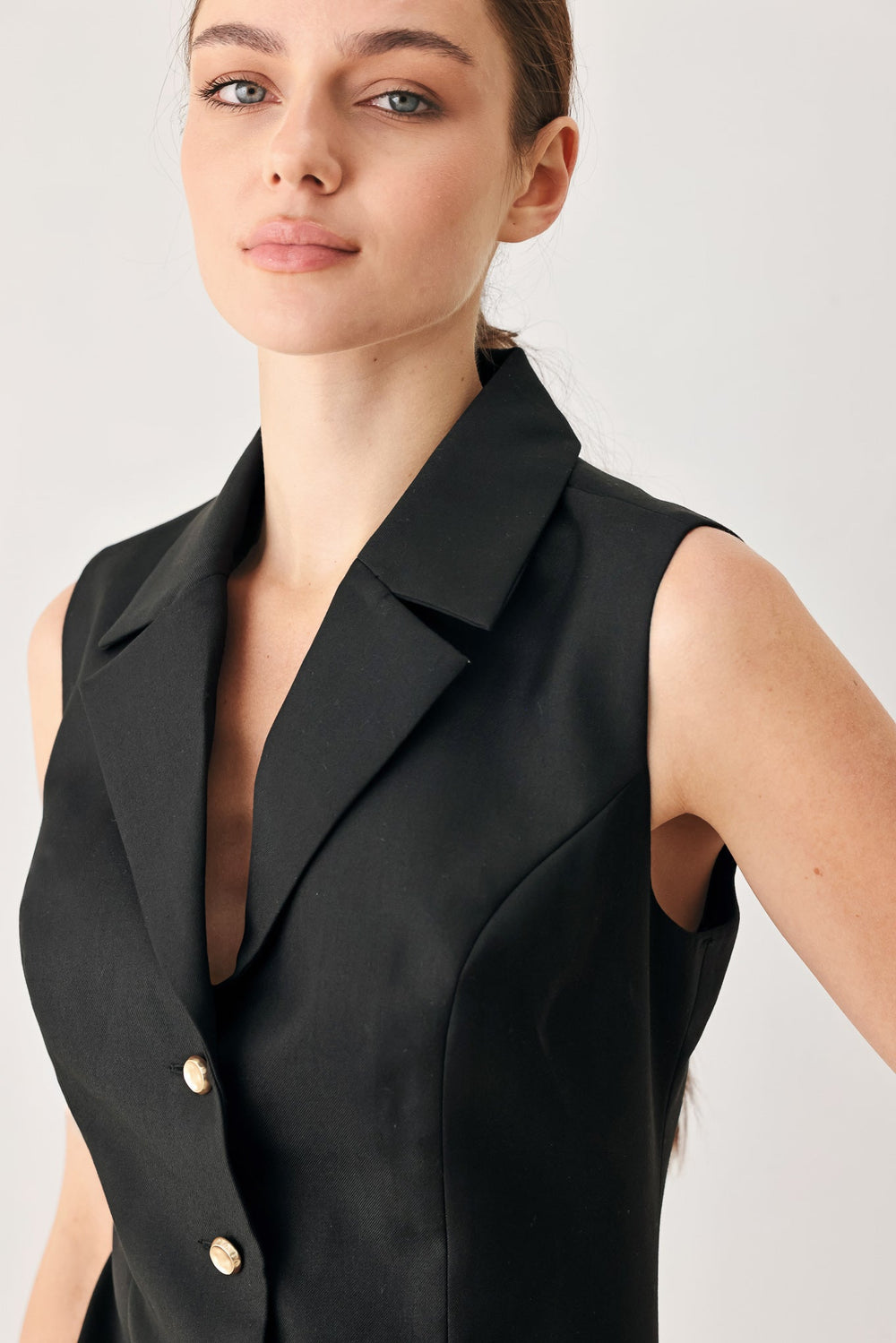 Modern Office Woven Mini Dress from KADOU Boutique