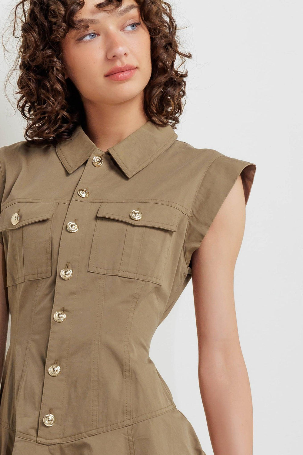 Mission Muse Woven Mini Dress from KADOU Boutique