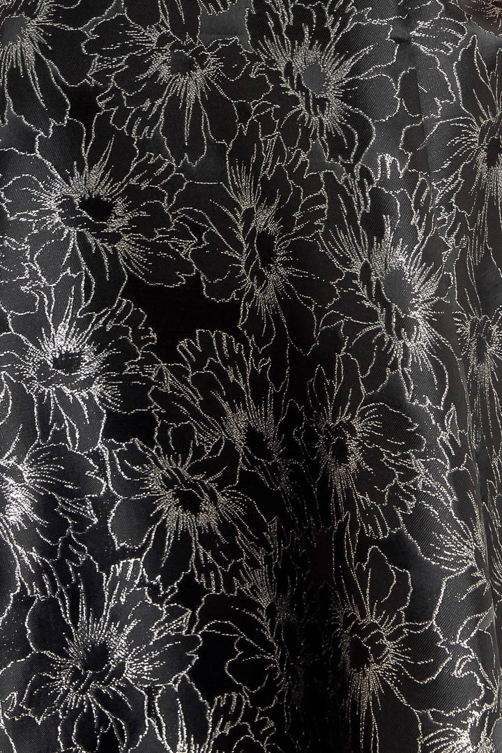 MYSTIC HOUR WOVEN JACQUARD MINI DRESS