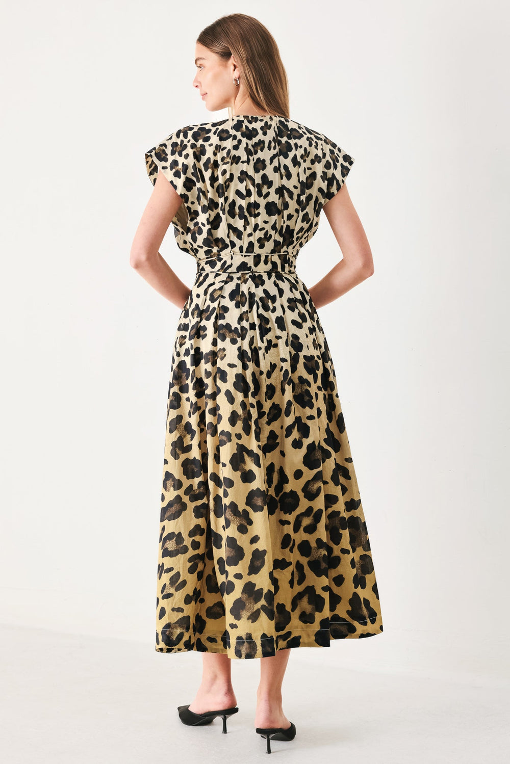 Wild Muse Woven Midi Dress from KADOU Boutique