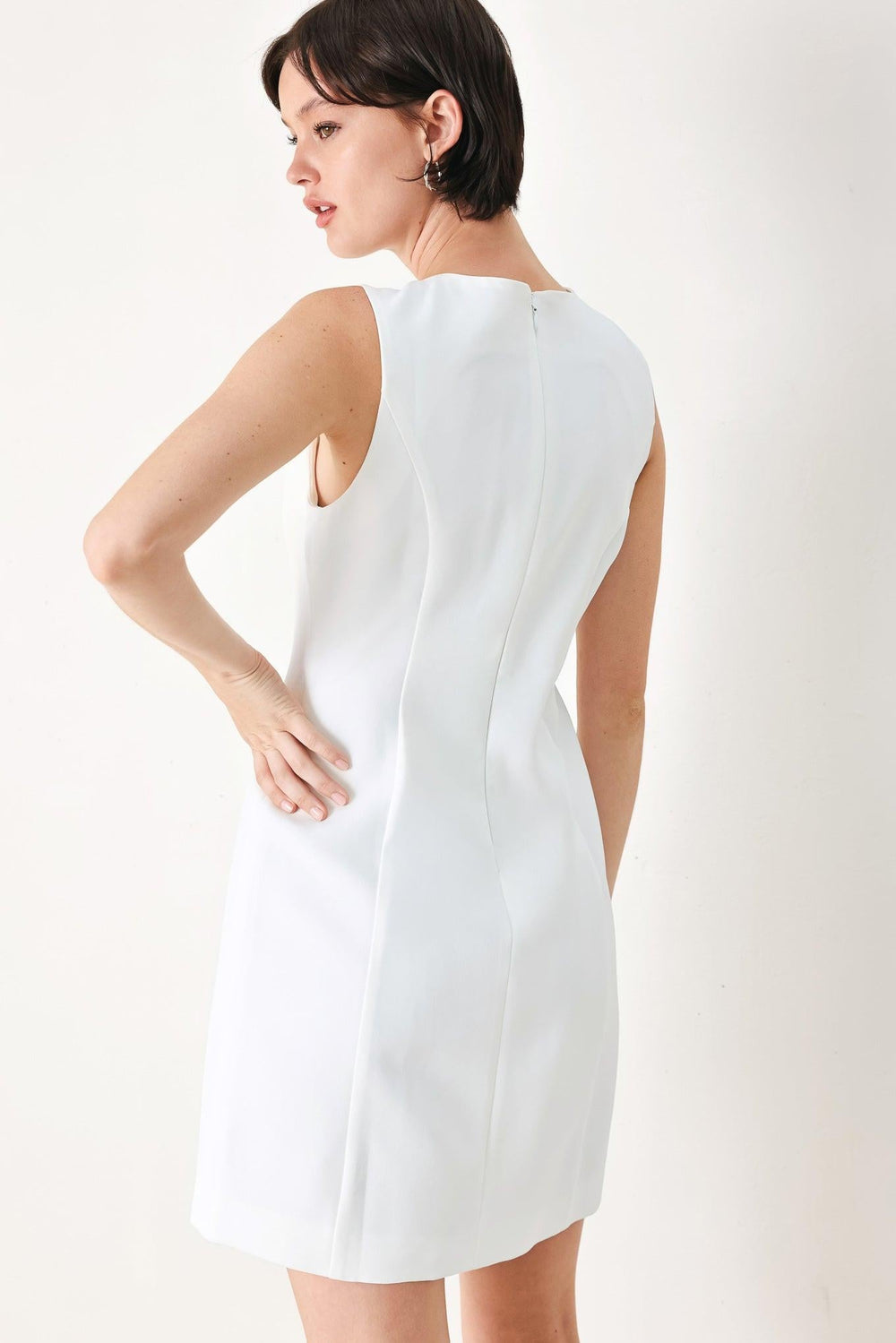Pure Glam Woven Mini Dress from KADOU Boutique