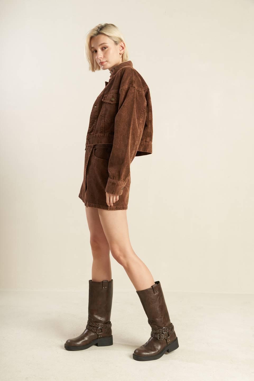 Escaping Reality Corduroy Jacket from KADOU Boutique