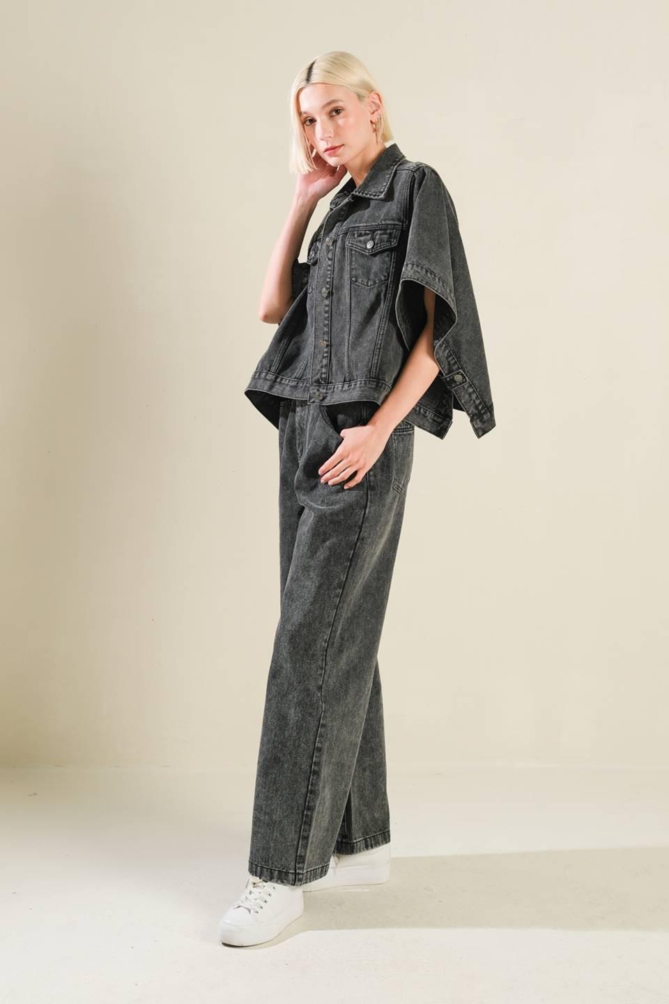 Beautiful As You Denim Jacket from KADOU Boutique