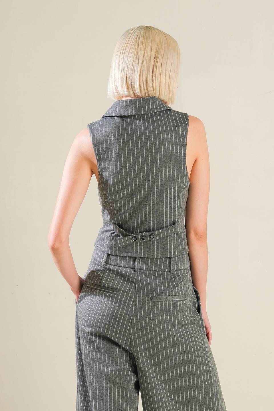 Wanna Be Loved Woven Vest from KADOU Boutique