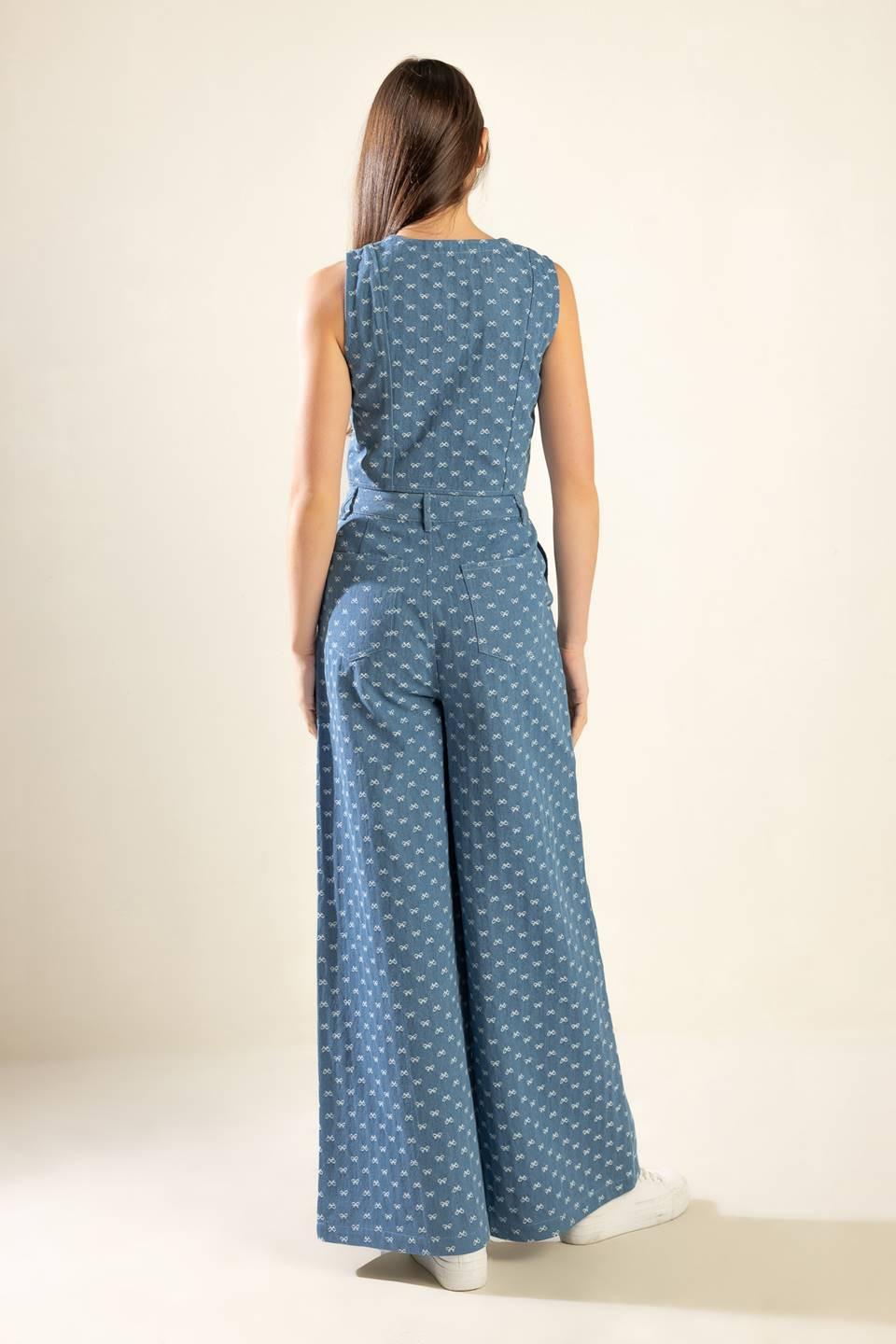 Mimosa Morning Woven Vest from KADOU Boutique