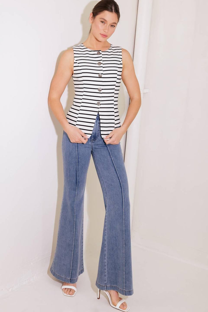 WILDFLOWER WANDER WOVEN VEST
