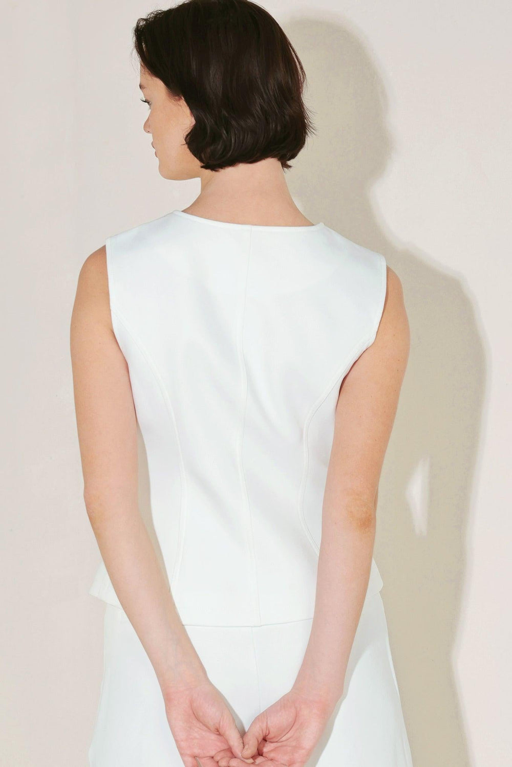 Power Line Theory Woven Vest from KADOU Boutique