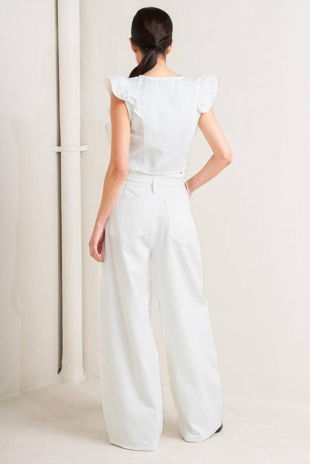 Sugar Air Twill Top from KADOU Boutique