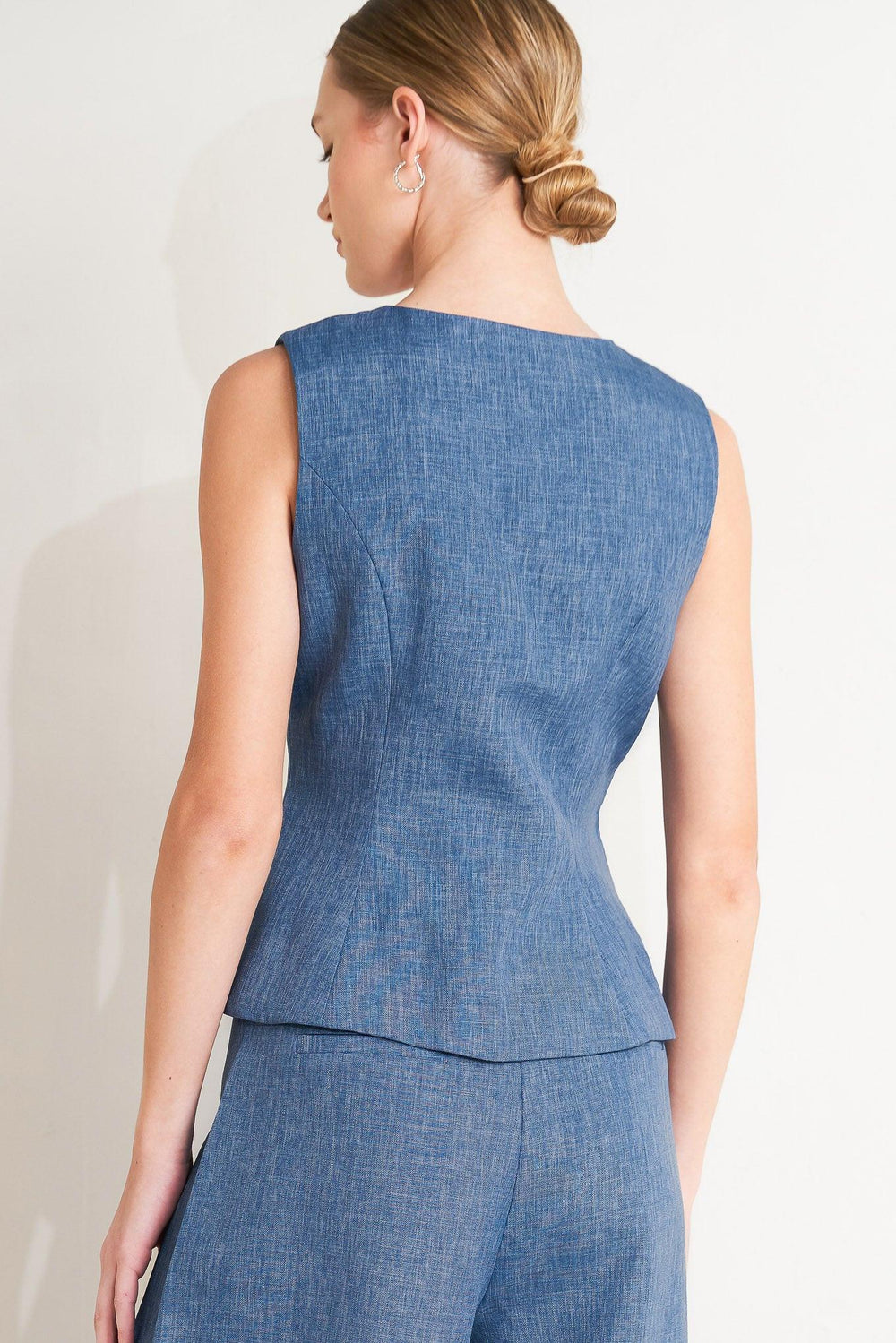 Power Move Woven Vest from KADOU Boutique