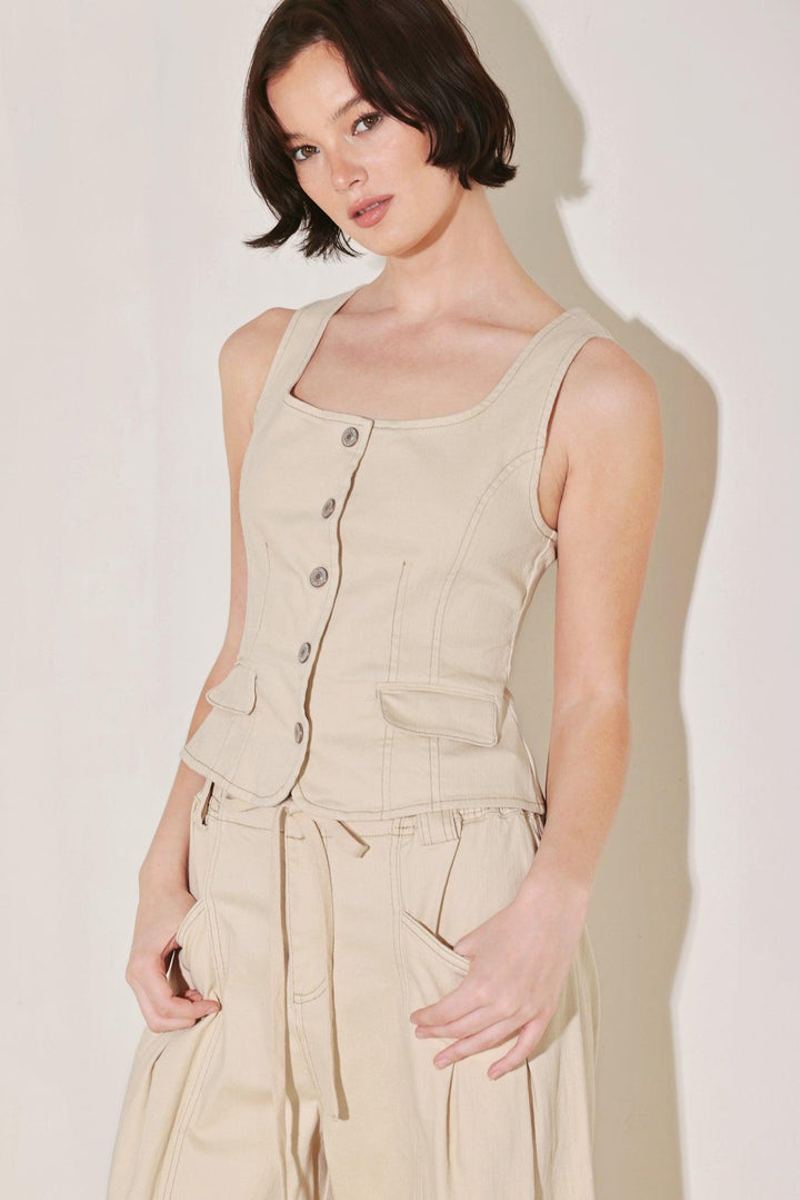 DAYLIGHT GROOVE WOVEN VEST