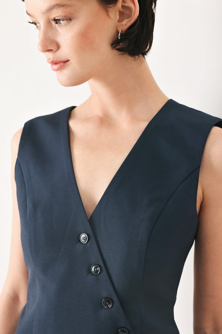 Power Play Woven Vest from KADOU Boutique