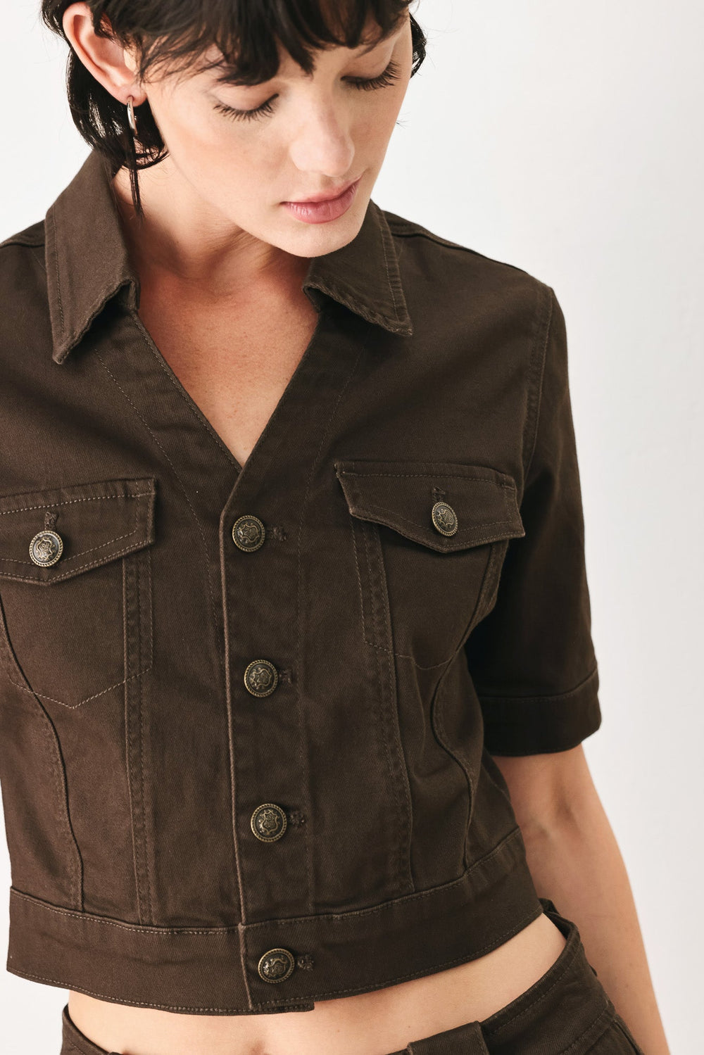 Cowgirl After Dark Woven Jacket from KADOU Boutique