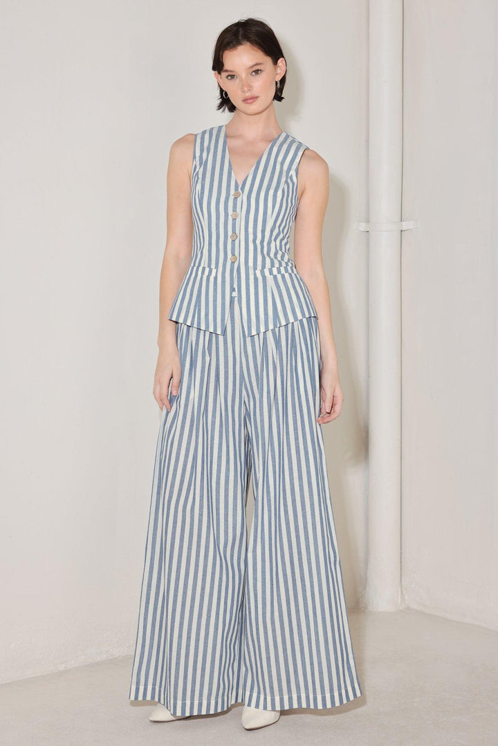 Preorder Ocean Drive Rhythm Woven Vest from KADOU Boutique