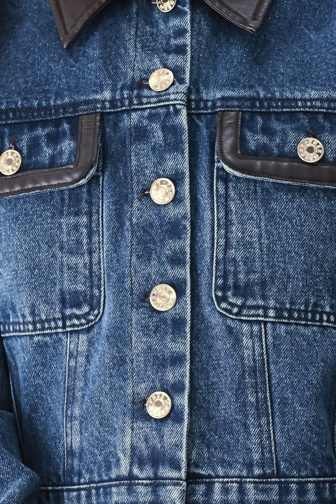 VINTAGE DENIM RENDEZVOUS DENIM CROP JACKET