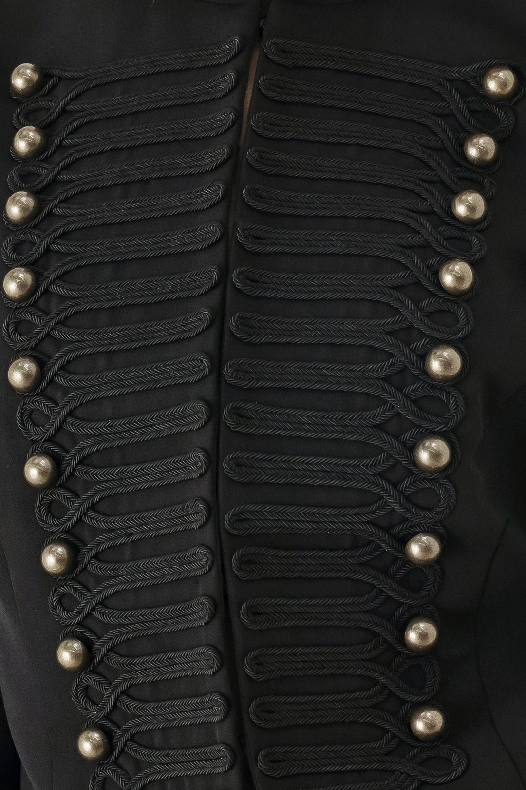 COMMAND NOIR BLACK MILITARY JACKET