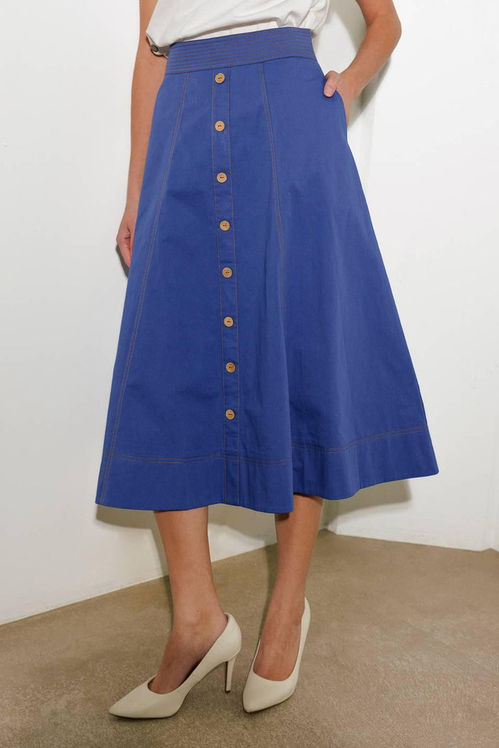 Enchanted Elegance Midi Skirt from KADOU Boutique