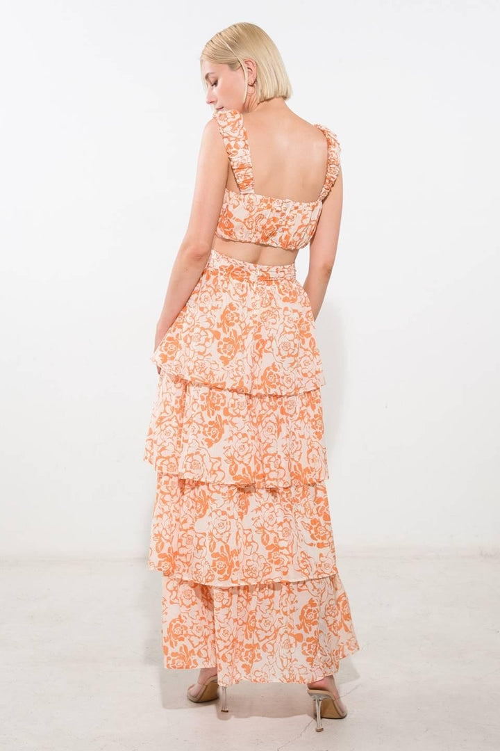 THERE IN MY MIND WOVEN MAXI SKIRT