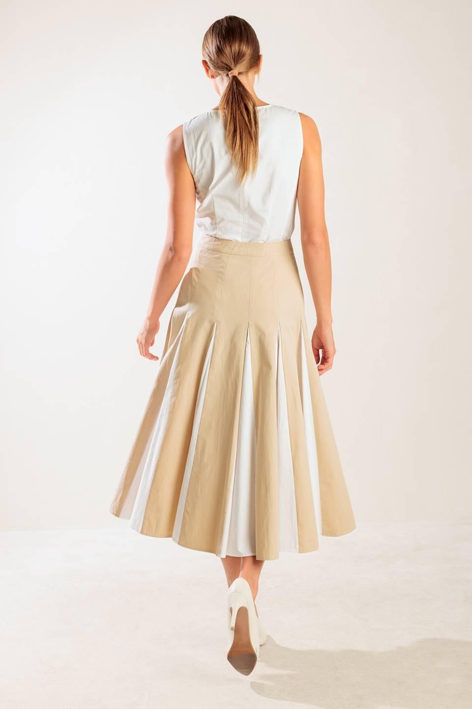 The Sweetest Thing Woven Midi Skirt from KADOU Boutique