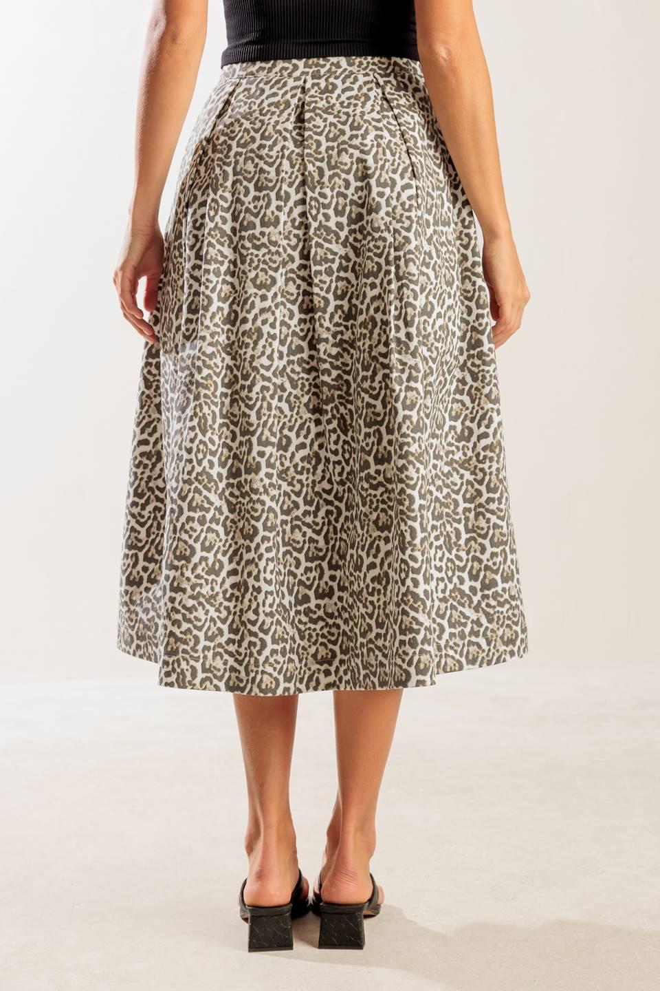 Something Special Woven Midi Full Skirt from KADOU Boutique