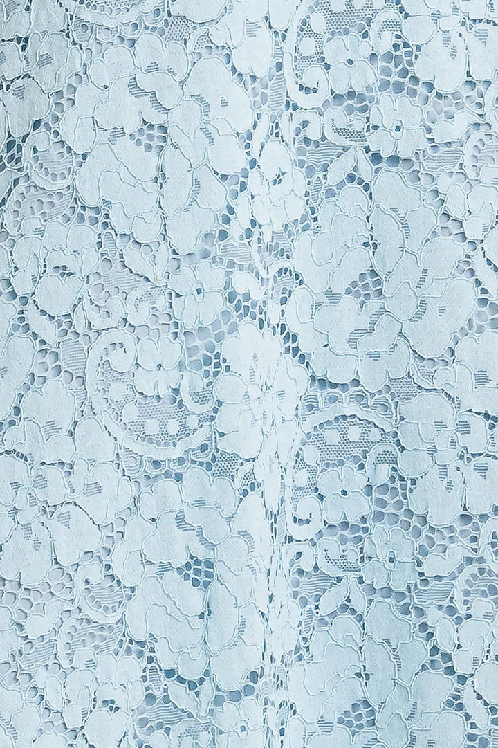 PURELY ROMANTIC WOVEN LACE MIDI SKIRT