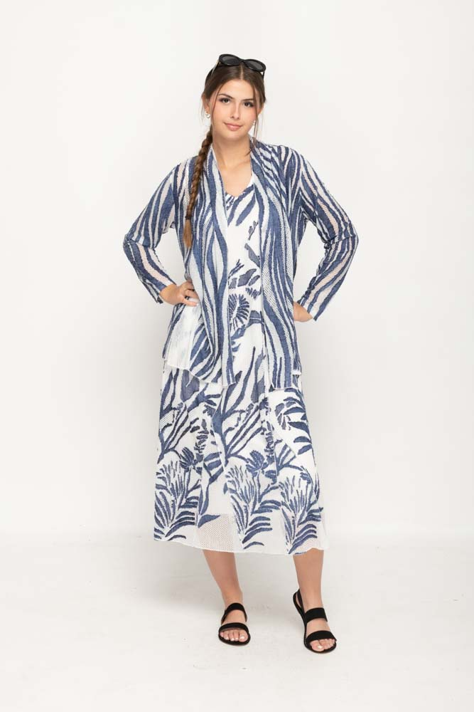 Open Front Flowy Cardigan
