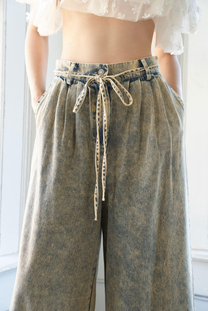 Passing Though Denim Pants from KADOU Boutique