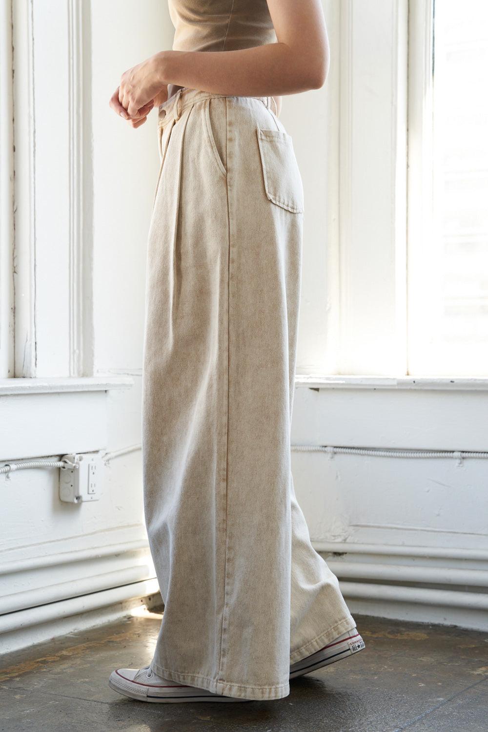 Sunbeam Splendor Twill Pants from KADOU Boutique