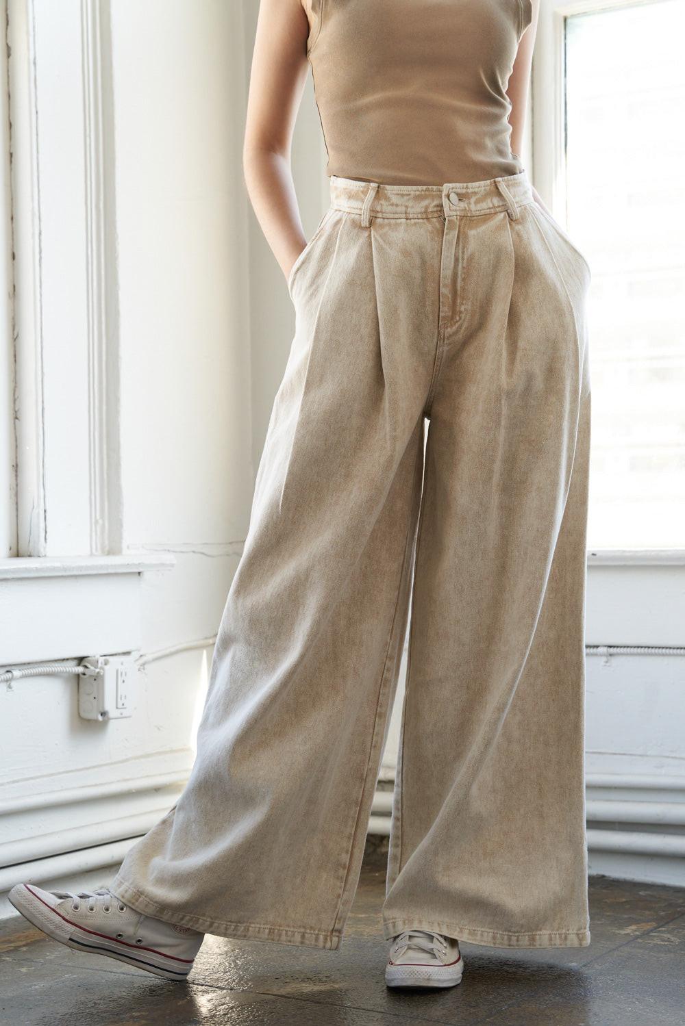 Sunbeam Splendor Twill Pants from KADOU Boutique