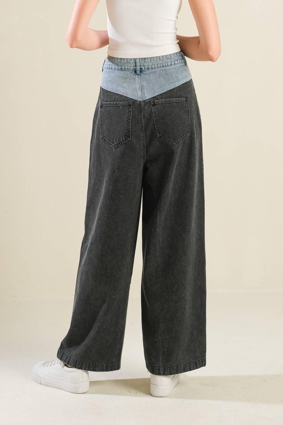 Take Me Back to Denim Pants from KADOU Boutique
