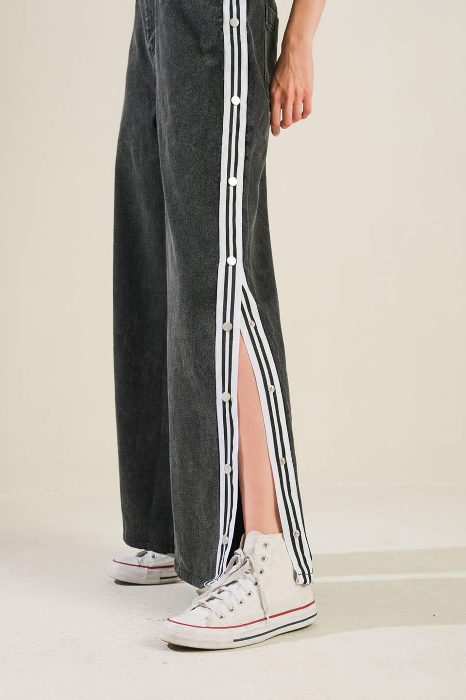 Elegant Elevation Denim Pants from KADOU Boutique