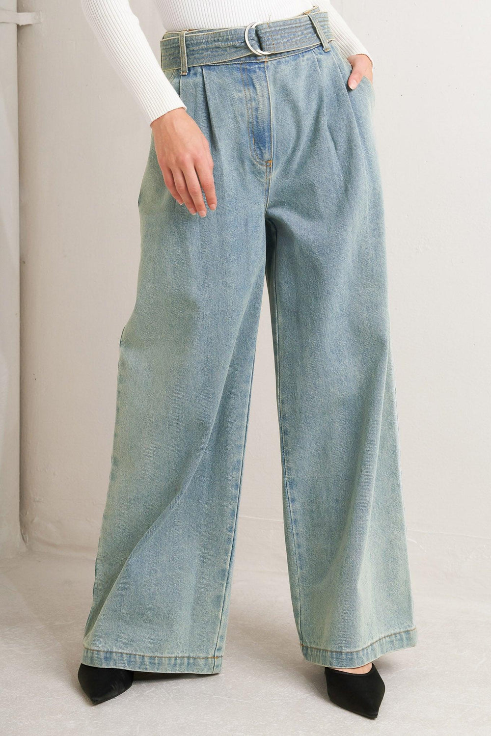 Think of Me Denim Pants from KADOU Boutique