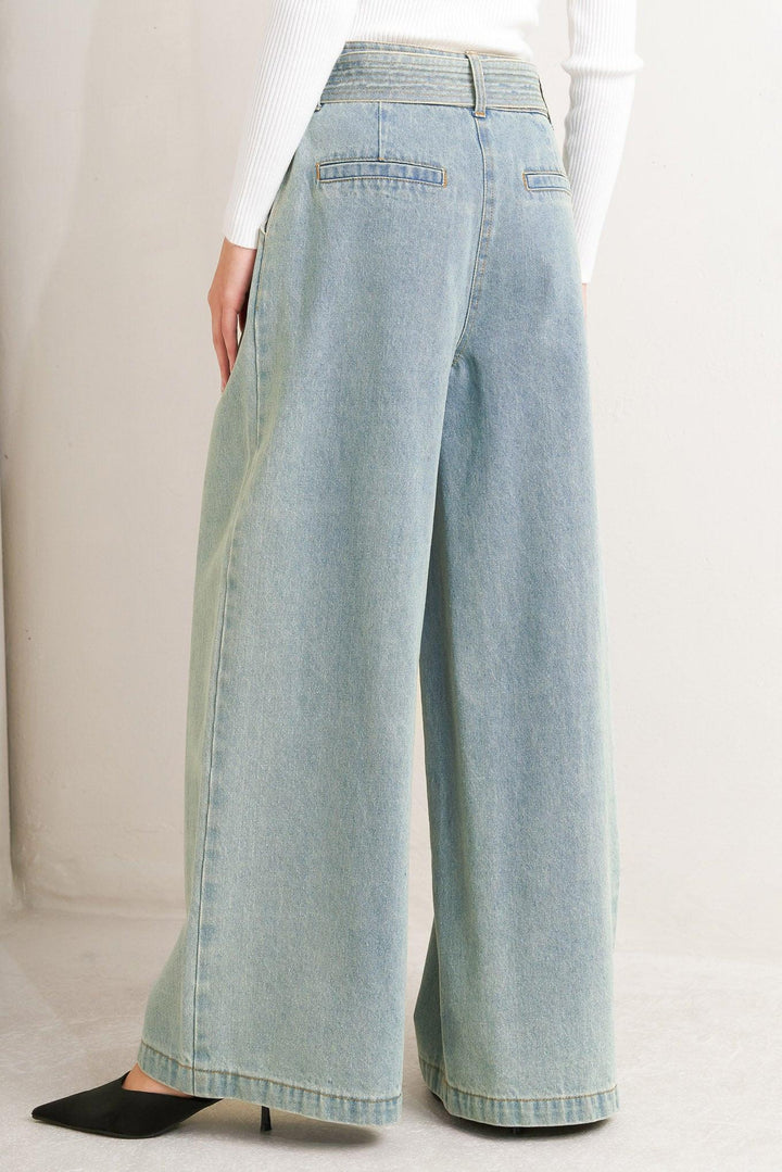 THINK OF ME DENIM PANTS