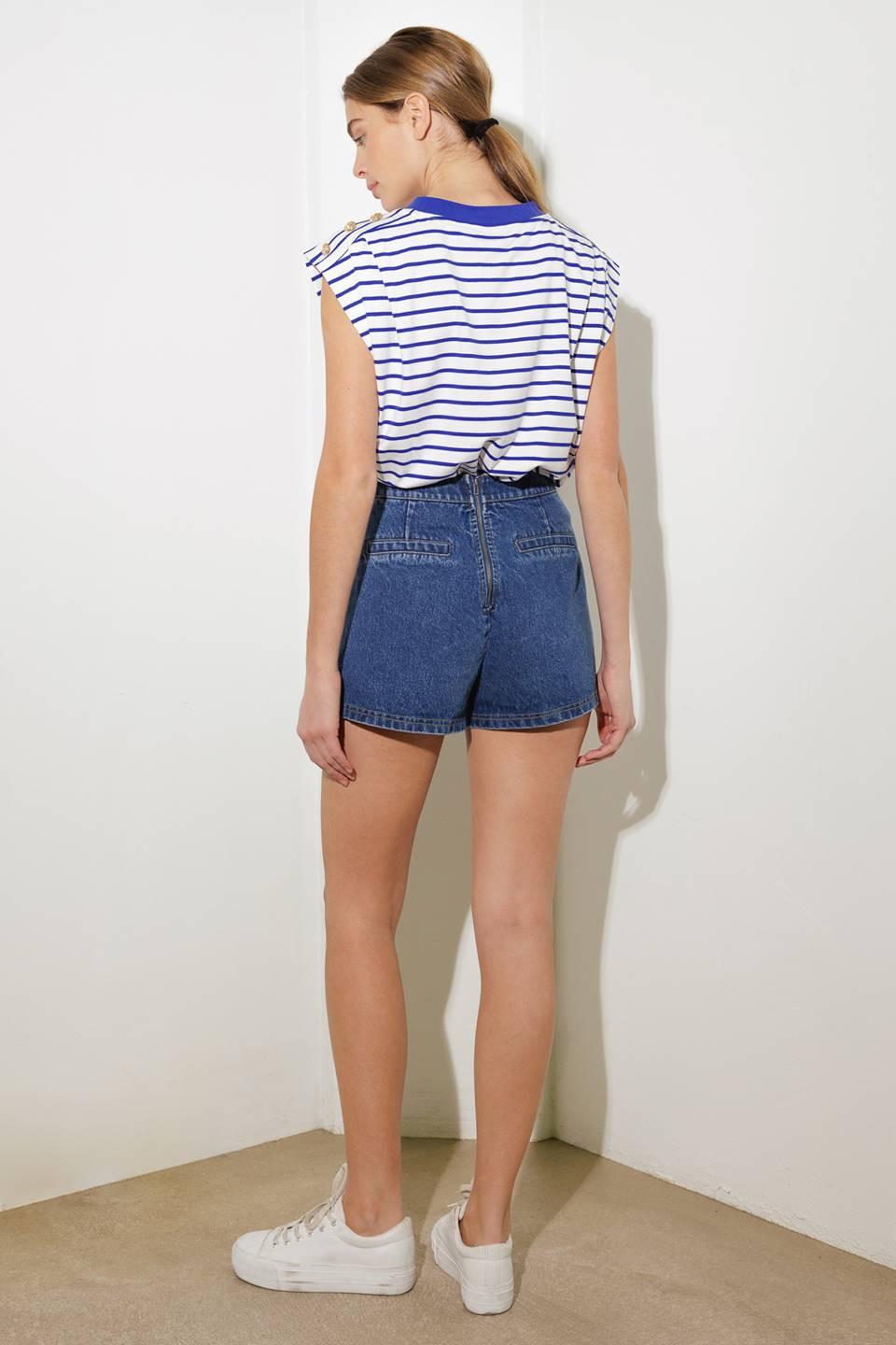 For a Second Denim Skort from KADOU Boutique