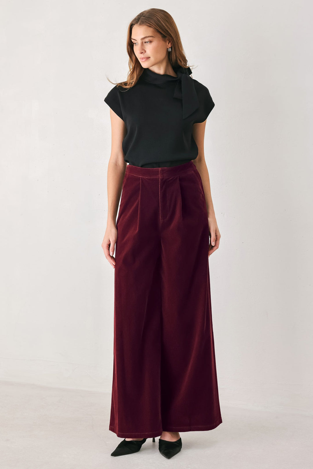 COY CHARM VELVET PANTS