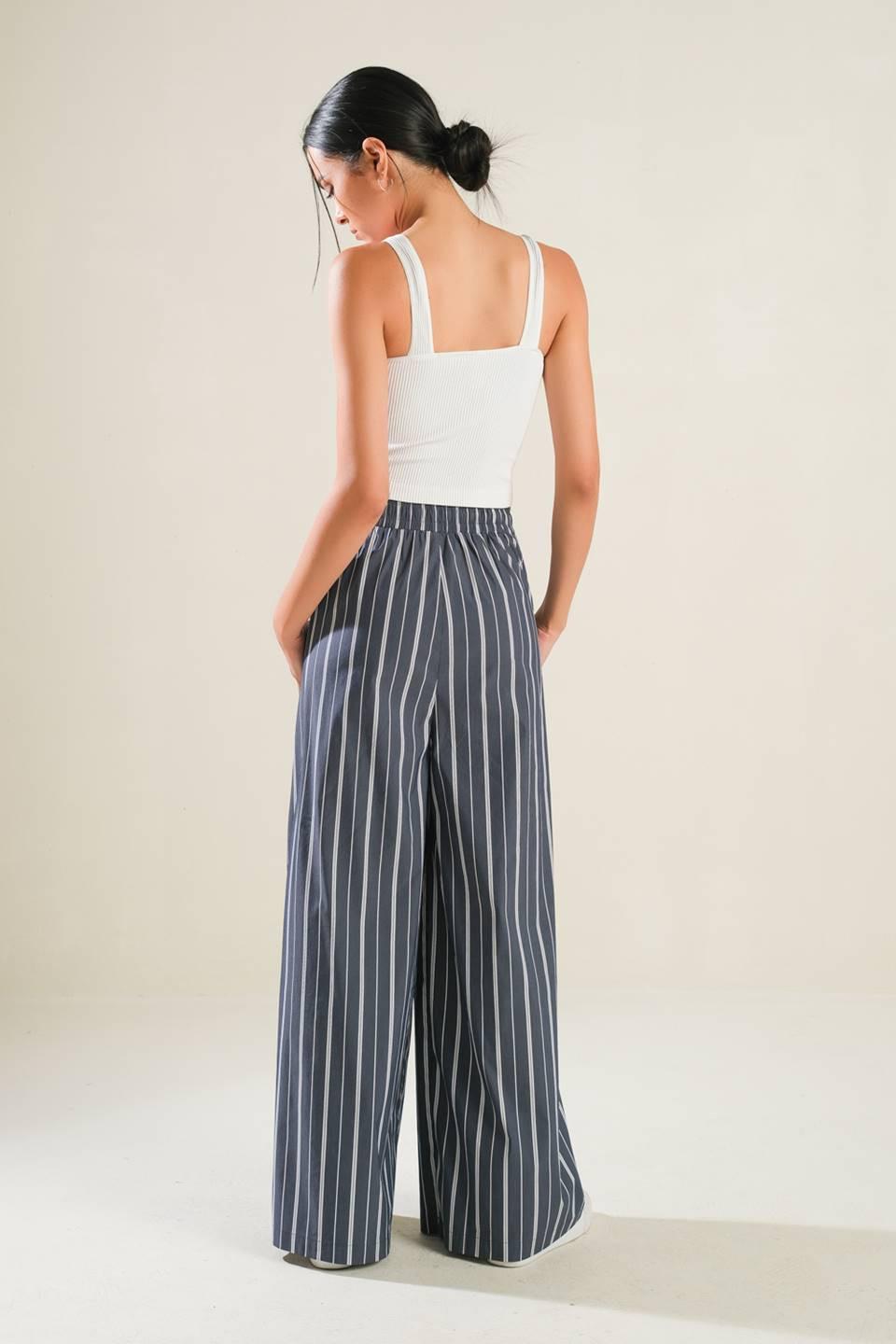 Behind the Grin Woven Pants from KADOU Boutique