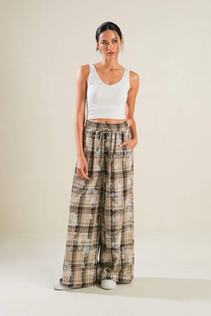 Timeless Charm Woven Pants from KADOU Boutique
